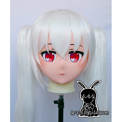 (RB324)Customize Full Head Quality Handmade Female/Girl Resin Japanese Anime Cartoon Character Kig Cosplay Kigurumi Mask